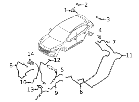 Antenna & Radio for 2023 Ford Escape #0