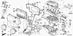 38183SJCA03 - Electrical/Exhaust/Heater/Fuel: COVER, SUB-FUSE BOX (UPPER) for Honda Image