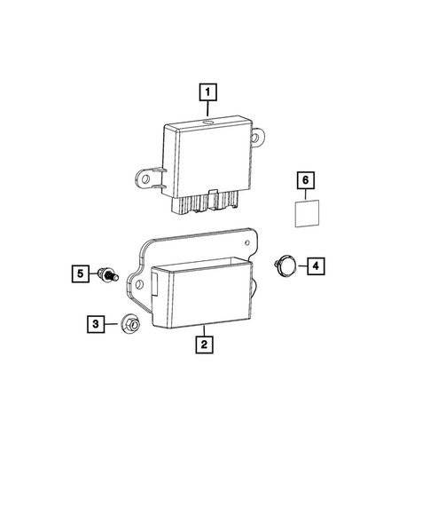 Keys, Modules and Engine Controllers for 2022 Jeep Wrangler #4