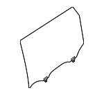 823007FR0B - : Door Glass for Nissan: Rogue Image