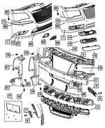 68105341AB - : License Plate Kit for Mopar Image