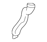 2108320225 - Body: Drain Tube for Mercedes-Benz Image