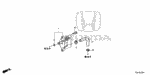 91406SAAJ00 - Engine: CLAMP, TUBE (D12) for Honda Image