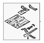 AE8Z5411135A - Body: Front Floor Pan for Ford: Fiesta Image