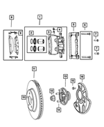 68160693AB - Brakes: Brake Bleeder Screw for Mopar Image