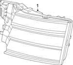 261207LF0A - : Fog Lamp Assembly for Nissan Image