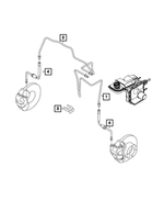 68669849AA - : Brake Hose for Mopar Image