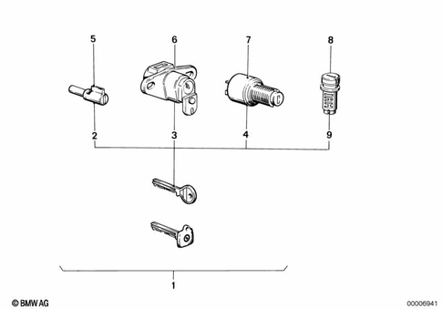 Locks for 1984 BMW-Motorrad R 80 ST #2