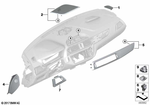 51458073751 - : Instr.Panel Cover Carbon for BMW Image