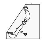 4L145762CC - Engine: Tube Assembly for Volkswagen: Beetle, Golf, Golf SportWagen, Jetta, Passat Image