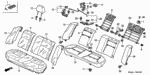 4810SB3000 - Interior/Bumper: C-CLIP SET, TRIM FASTENER (30 PIECES) for Honda Image