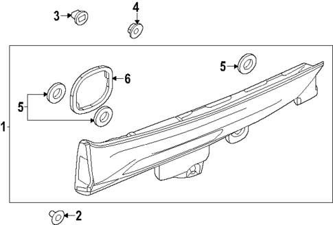 Backup Lamps for 2024 Mazda CX-90 #0