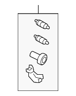 8T0898943 - Body: Mat Repair Kit for Volkswagen: Beetle, e-Golf, Golf, Golf Alltrack, Golf R, Golf SportWagen, GTI, Jetta, Passat, Tiguan, Tiguan Limited Image
