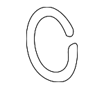 33321091687 - Brakes: Knuckle Snap Ring for BMW: 525i, 525xi, 528i, 528i xDrive, 528xi, 530i, 530xi, 535d, 535d xDrive, 535i, 535i GT, 535i GT xDrive, 535i xDrive, 535xi, 540i, 545i, 550i, 550i GT, 550i GT xDrive, 550i xDrive, 645Ci, 650i, 740i, 740iL, 740Ld xDrive, 740Li, 740Li xDrive, 745i, 745Li, 750i, 750i xDrive, 750iL, 750Li, 750Li xDrive, 760i, 760Li, ActiveHybrid 5, ActiveHybrid 7, Alpina B7, M5, M6, M6 Gran Coupe, X5, X6, Z8 Image