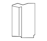 55113346AA - Body: Bumper for Chrysler: Pacifica, Town &amp; Country, Voyager | Dodge: Grand Caravan, Nitro | Ram: C/V Image