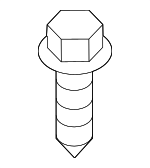 N10725402 - : Fuse Box Bolt for Audi: e-tron Quattro, e-tron S, e-tron S Sportback, e-tron Sportback, Q8 e-tron, Q8 e-tron Sportback, SQ8 e-tron, SQ8 e-tron Sportback Image