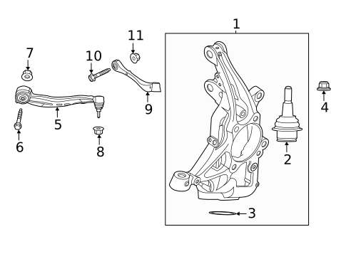 Suspension, Springs & Related Components for 2024 Ford Explorer #1