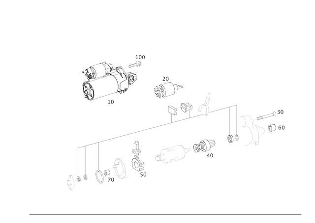990563764 - Electrical Equipment and Instruments: Hexagon Head Bolt for Mercedes-Benz: C350e, C400, C43 AMG, C450 AMG, C63 AMG, E300, E350, E400, E43 AMG, E53 AMG, E63 AMG S, GLC43 AMG, GLC63 AMG, GLE550e, GLS450, ML63 AMG, S400, S550e, S580e, SL400, SL450, SL550, SL63 AMG, SL65 AMG Image image