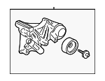 12564505 - Cooling System: Tensioner Bracket Assembly for Buick: Park Avenue, Riviera | Oldsmobile: LSS | Pontiac: Bonneville Image