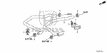 79721T2FA00 - Electrical/Exhaust/Heater/Fuel: HOSE, WATER INLET for Honda Image