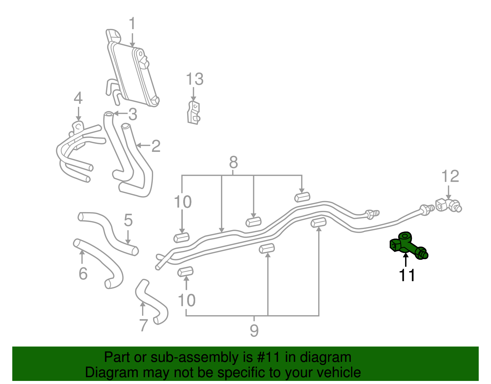 2000-2006 Toyota Inlet Tube Union 90407-14024 | Frontier Toyota