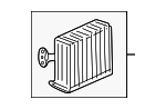 80215ST3G01 - HVAC: Evaporator Core for Honda: CR-V, Insight Image