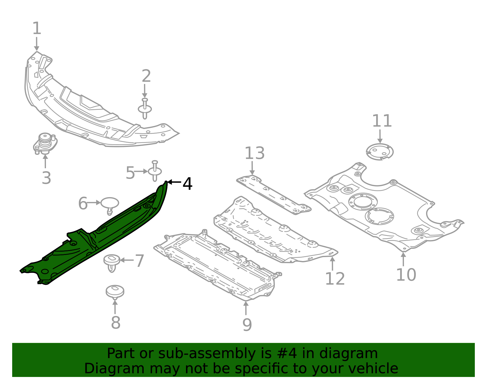 Side Shield - BMW (51767371507)