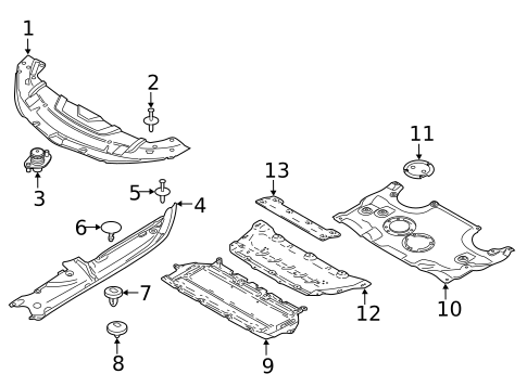 Splash Shields for 2018 BMW 640i xDrive Gran Turismo #0