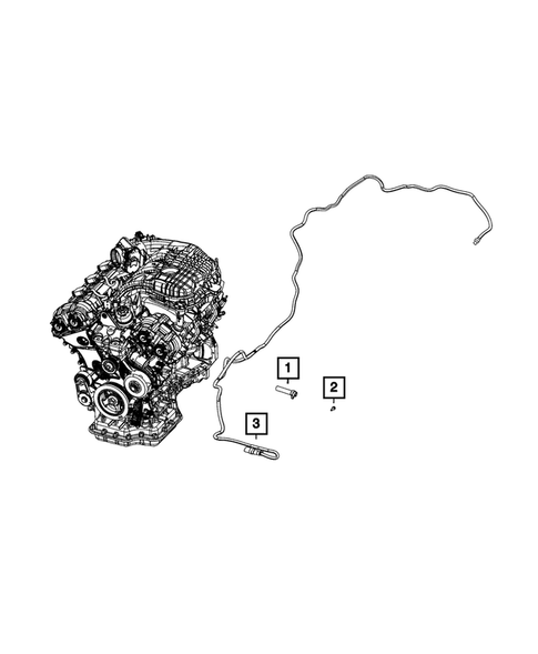 Wiring, Powertrain for 2020 Dodge Grand Caravan #1