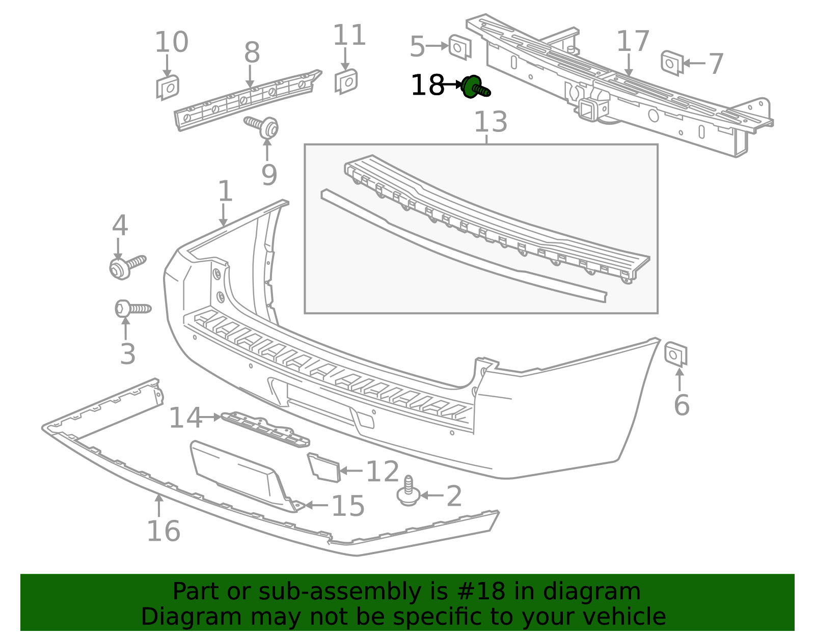 2009-2020 GM M12x1.75x50 Multi-Purpose Bolt 11519393 GM | GMPartsDirect.com