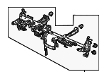 61300T20A00ZZ - Body: Reinforced Beam for Honda Image image