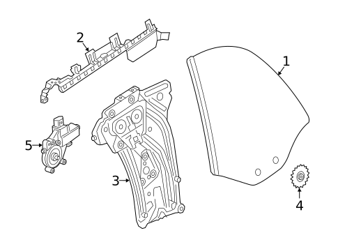 Glass & Hardware for 2020 Mini Cooper #0