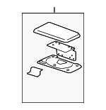 MN185578HA - Body: Lid Assembly for Mitsubishi Image