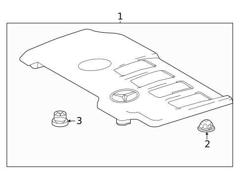 Engine Appearance Cover for 2025 Mercedes-Benz GLB250 #0