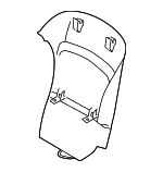 7170560280B0 - Body: Seat Back Panel for Toyota: Land Cruiser Image