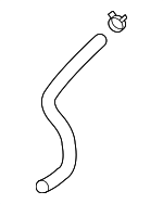 254122P500 - : Lower Hose for Kia: Sorento Image