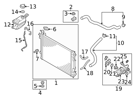 Powertrain Control for 2014 Kia Sorento #2