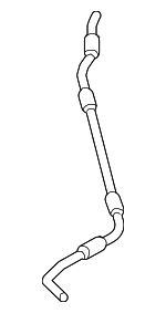 254432P500 - Cooling System: Overflow Hose for Kia Image