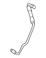 37136764615 - Suspension: Pressure Line for BMW: 525i, 525xi, 528i, 528i xDrive, 528xi, 530i, 530xi, 535i, 535i xDrive, 535xi, 545i, 550i, 645Ci, 650i, M5, M6 Image