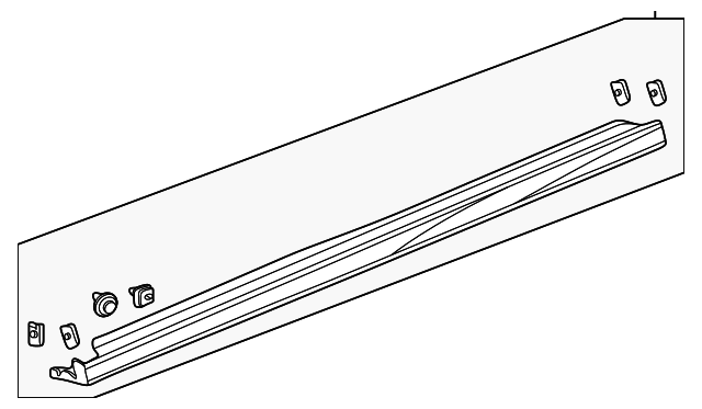 71850-THR-A12ZH - Rocker Molding 2018-2024 Honda Odyssey
