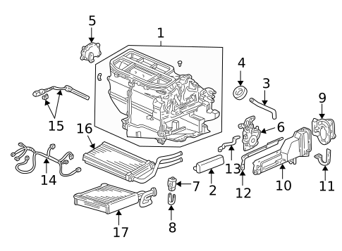 Condenser, Compressor & Lines for 2005 Honda Civic #3