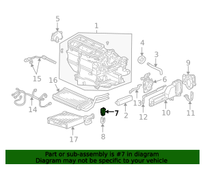80220-SNA-A01 - Expansion Valve 2001-2011 Honda | Honda Parts Online