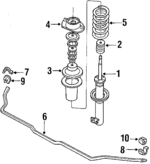 721321430 - : Stabilizer Bar for Subaru Image