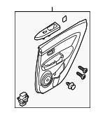 833022K230FDGAS - Body: Door Trim Panel for Kia: Soul Image