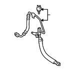 4441106040 - : Pressure Hose | Power Steering for Toyota: Camry, Solara Image