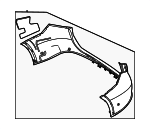 25488541029999 - : Bumper Cover for Mercedes-Benz Image