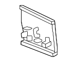 2548858502 - Body: Tow Eye Cap for Mercedes-Benz Image