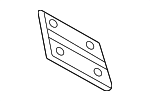 8101711 - Body: License Plate Bracket for Mercedes-Benz Image