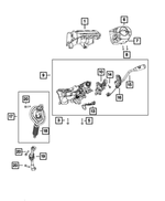 6PL131X7AF - : Steering Column for Mopar Image