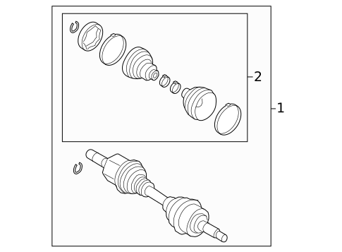 Drive Axles for 2024 Ford Ranger #0